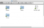 Dropboxフォルダー